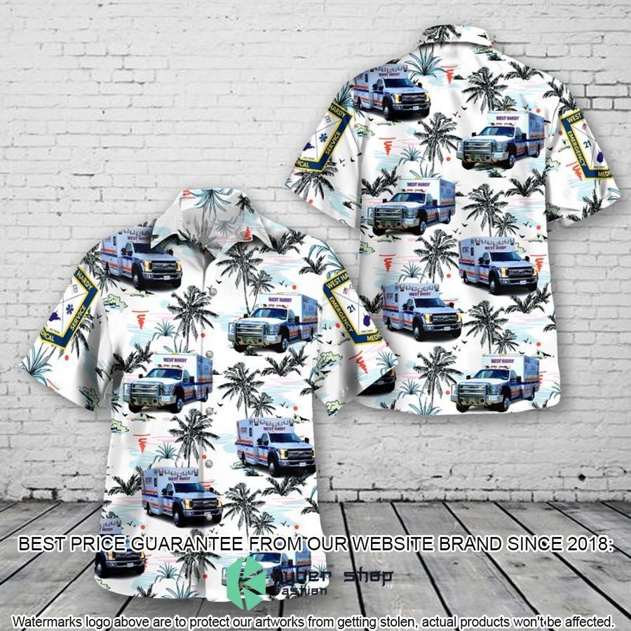West Hardy Emergency Medical Service Moorefield West Virginia Hawaiian Shirt