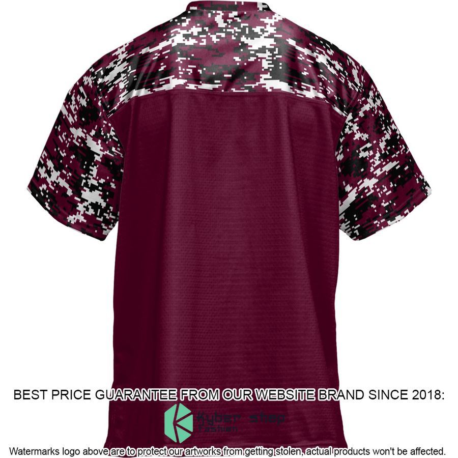 West Texas A&M Buffaloes Maroon Football Jersey 3 West Texas A&M Buffaloes Maroon Football Jersey word2
