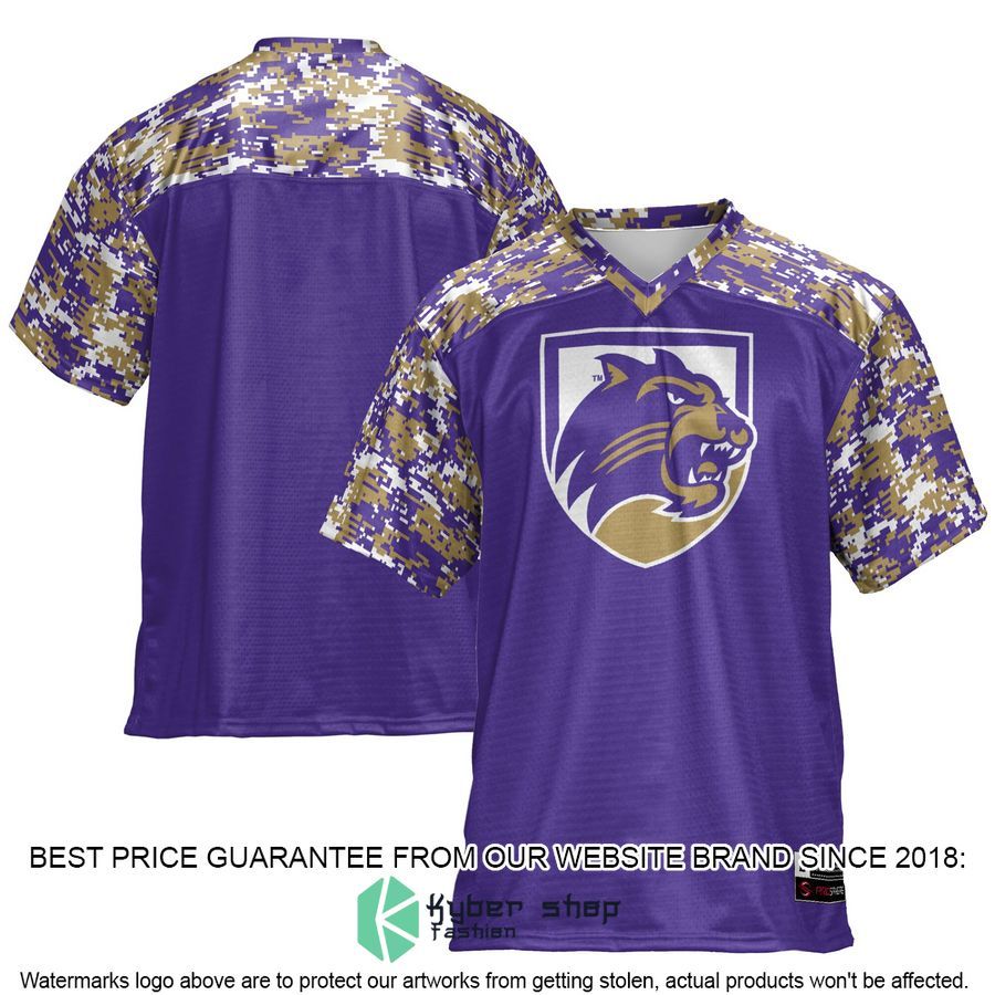Western Carolina Catamounts Purple Football Jersey
