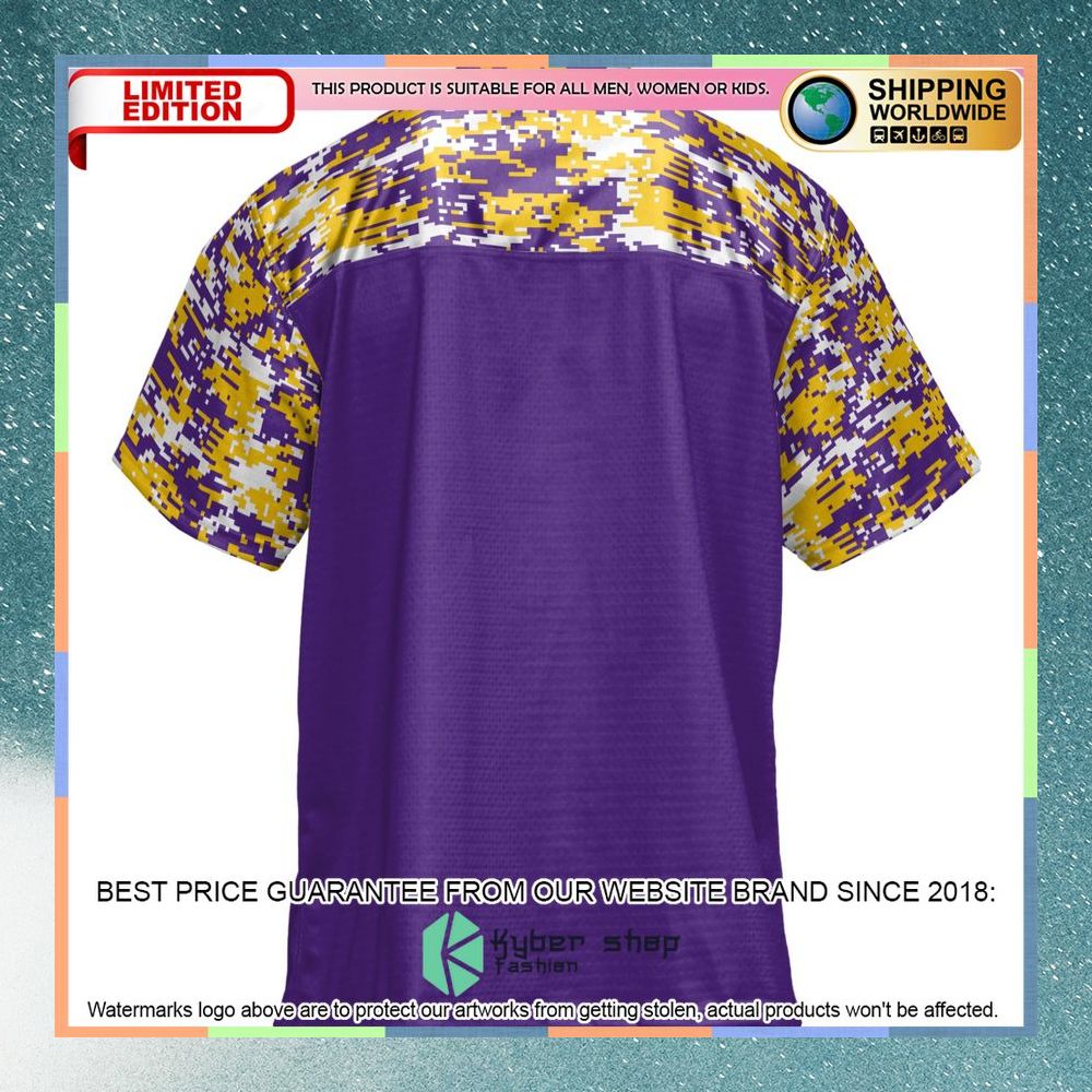 Western Illinois Leathernecks Purple Football Jersey 7 Western Illinois Leathernecks Purple Football Jersey word1