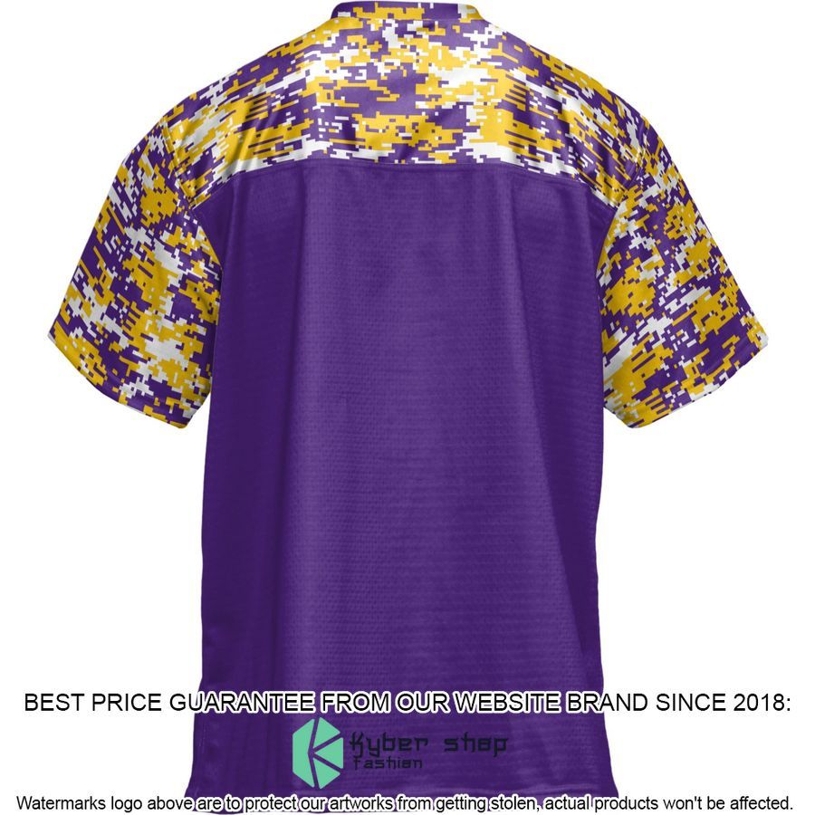 Western Illinois Leathernecks Purple Football Jersey 3 Western Illinois Leathernecks Purple Football Jersey word1