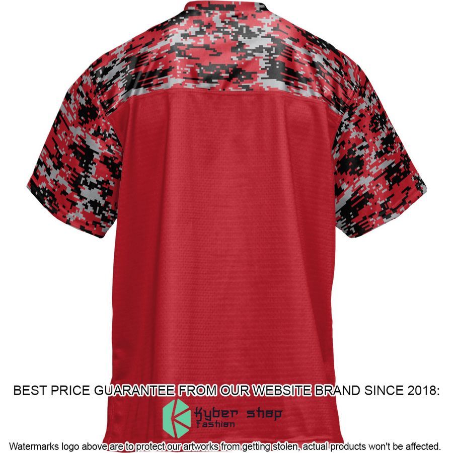 Western Kentucky Hilltoppers Red Football Jersey 3 Western Kentucky Hilltoppers Red Football Jersey word2