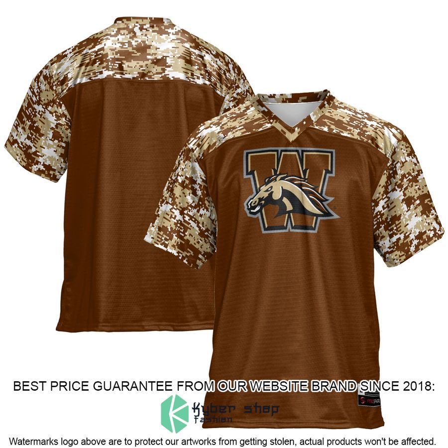 Western Michigan Broncos Brown Football Jersey