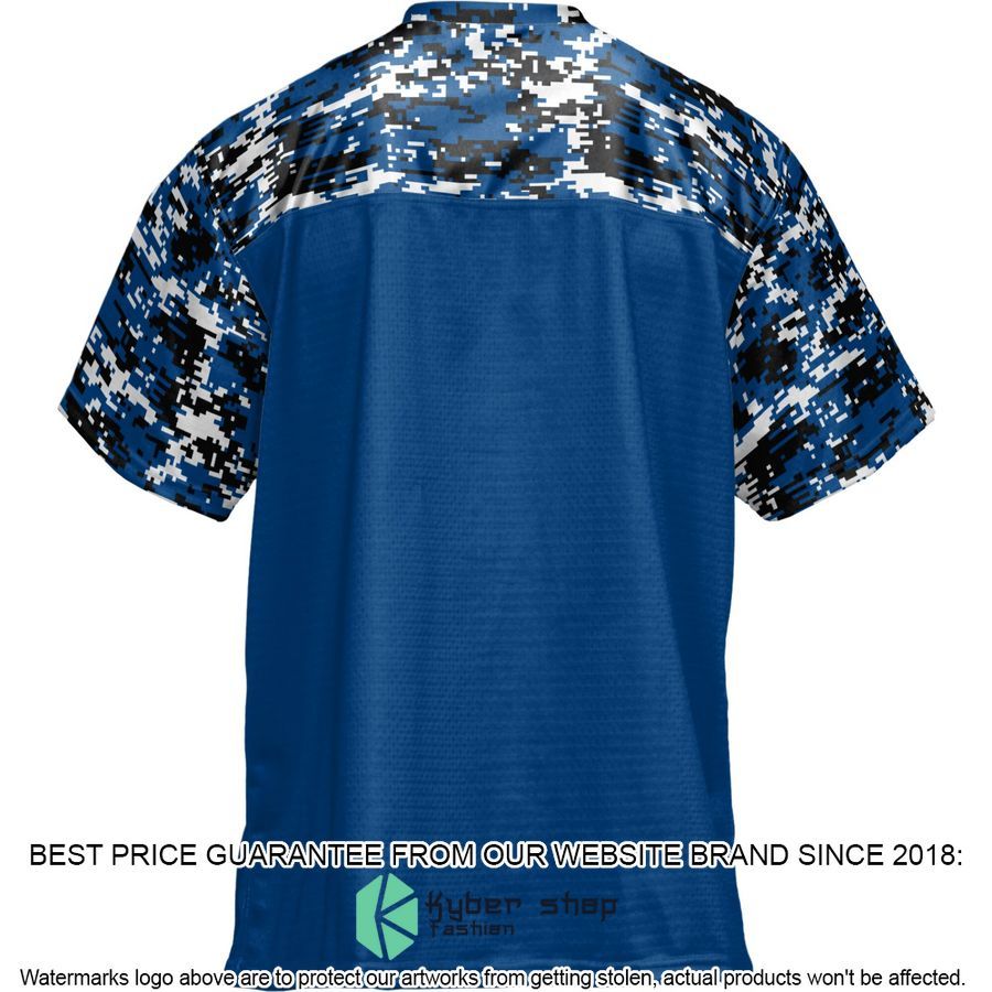 Westfield State Owls Blue Football Jersey 3 Westfield State Owls Blue Football Jersey word1