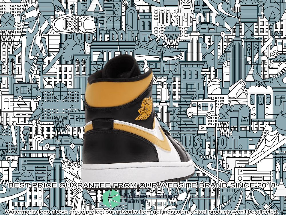 White Pollen Black Air Jordan 1 Mid 4 White Pollen Black Air Jordan 1 Mid word3