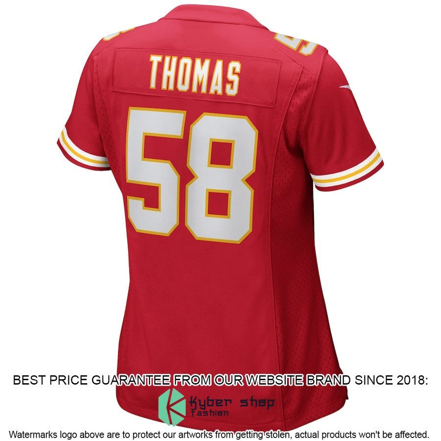 Women's Kansas City Chiefs Derrick Thomas Nike Red Retired Football Jersey 3 Women's Kansas City Chiefs Derrick Thomas Nike Red Retired Football Jersey word2