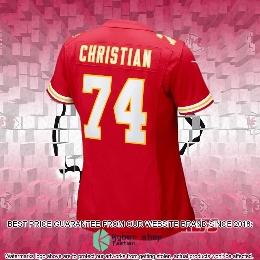 Women's Kansas City Chiefs Geron Christian Nike Red Football Jersey 6 Women's Kansas City Chiefs Geron Christian Nike Red Football Jersey word1