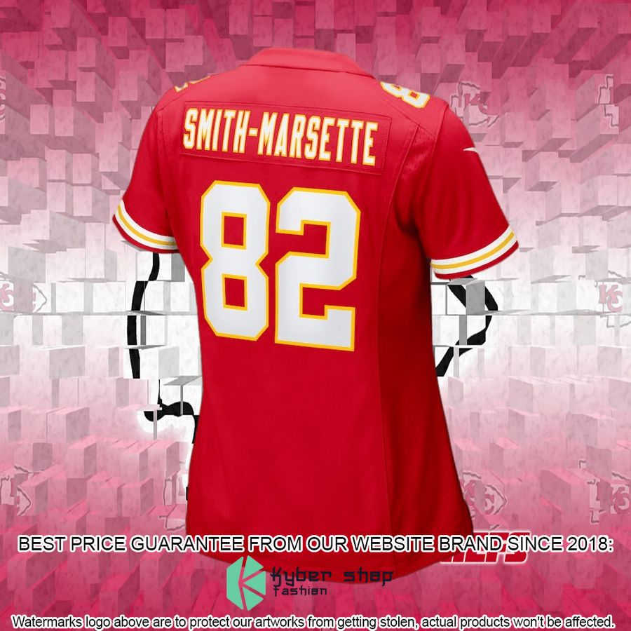 Women's Kansas City Chiefs Ihmir Smith Marsette Nike Red Home Football Jersey 6 Women's Kansas City Chiefs Ihmir Smith Marsette Nike Red Home Football Jersey word3