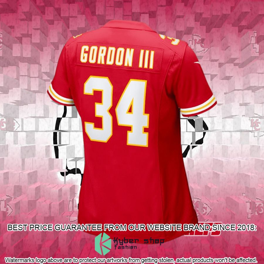 Women's Kansas City Chiefs Melvin Gordon LII Nike Red Home Football Jersey 6 Women's Kansas City Chiefs Melvin Gordon LII Nike Red Home Football Jersey word2