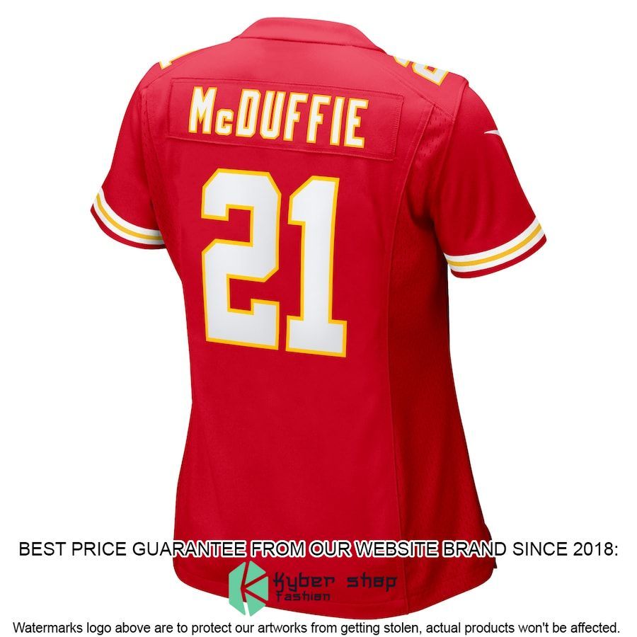 Women's Kansas City Chiefs Trent Mcduffie Nike Red Football Jersey 3 Women's Kansas City Chiefs Trent Mcduffie Nike Red Football Jersey word1
