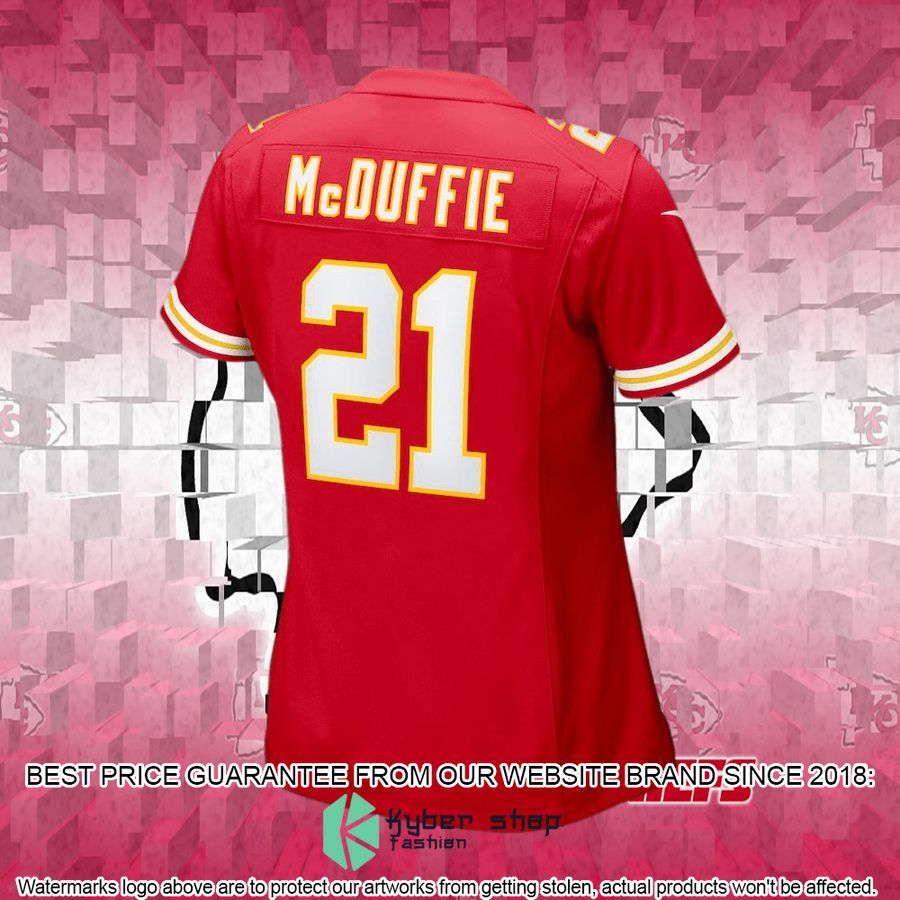 Women's Kansas City Chiefs Trent Mcduffie Nike Red Football Jersey 6 Women's Kansas City Chiefs Trent Mcduffie Nike Red Football Jersey word1