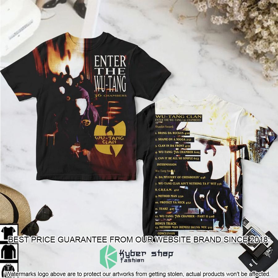 wu tang clan chambers album t shirt 1 418