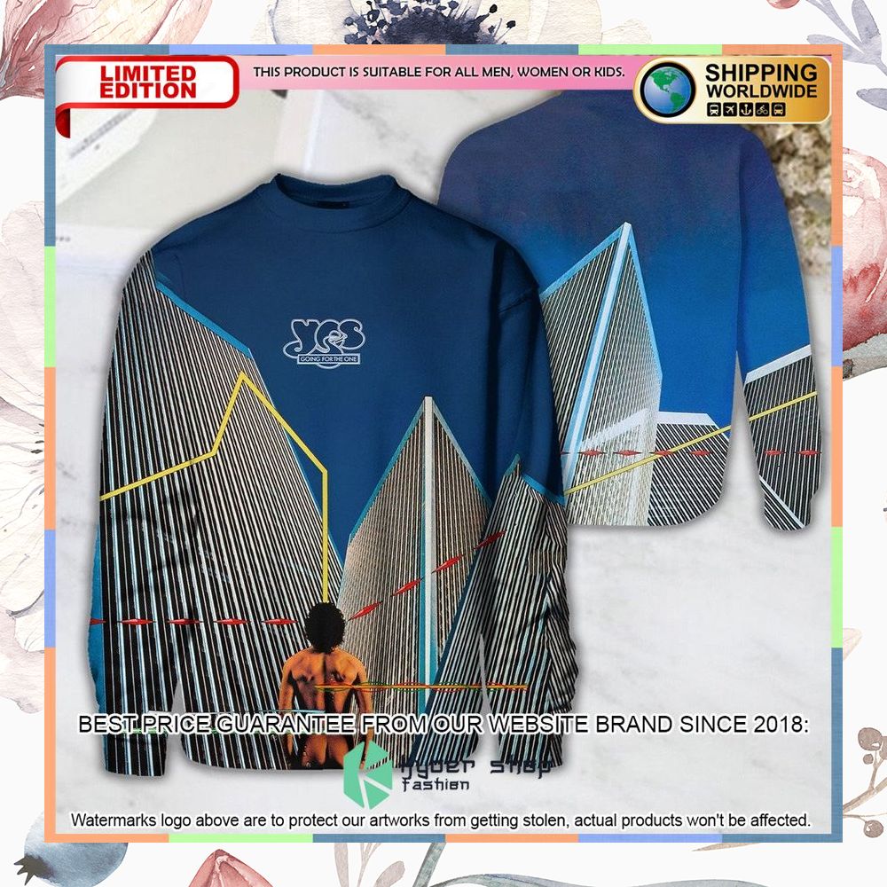 Yes Band Going For The One Album T Shirt 6 yes band going for the one album t shirt 3 836