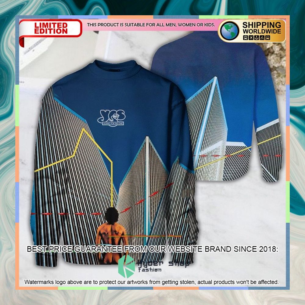 Yes Band Going For The One Album T Shirt 9 yes band going for the one album t shirt 3 870