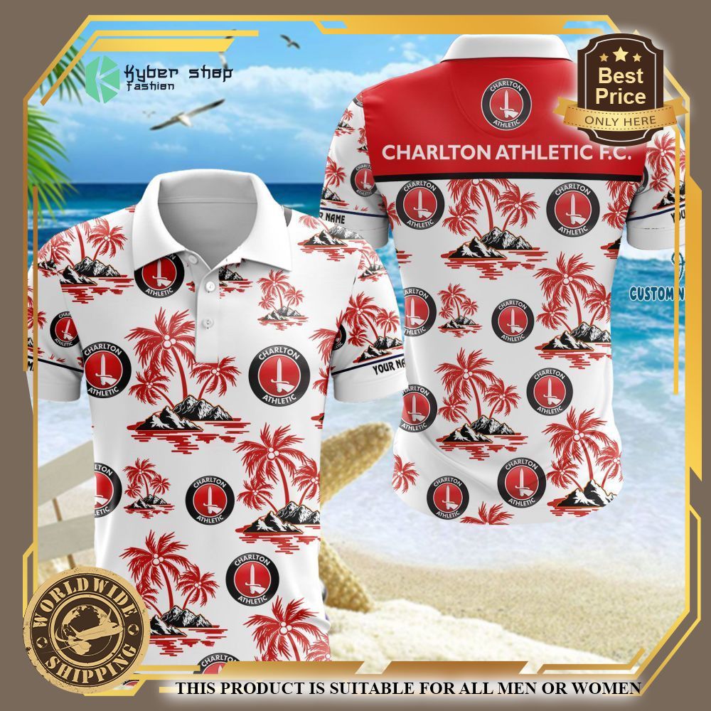 Personalized Charlton Athletic Hawaiian Shirt, Shorts 5 personalized charlton athletic hawaiian shirt shorts 5