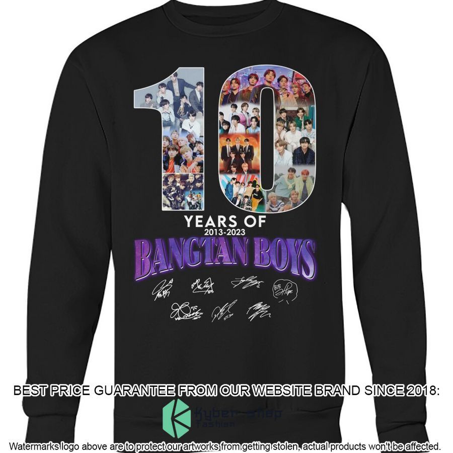 10 Years of Bangtan Boys Shirt, Hoodie 3 10 years of bangtan boys shirt hoodie 3 445
