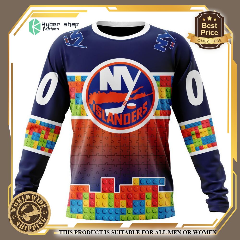 Personalized New York Islanders Autism Awareness Shirt, Hoodie 6 personalized new york islanders autism awareness shirt hoodie 6