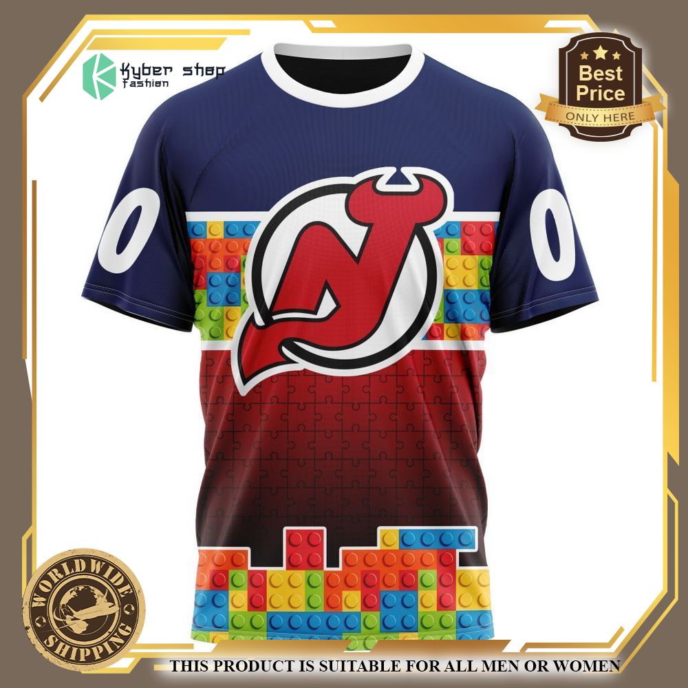 Personalized New Jersey Devils Autism Awareness Shirt, Hoodie 8 personalized new jersey devils autism awareness shirt hoodie 8