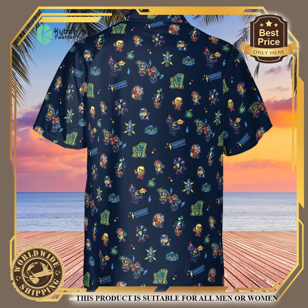 Masters Of The Universe Pattern Hawaiian Shirt 3 masters of the universe pattern hawaiian shirt 3