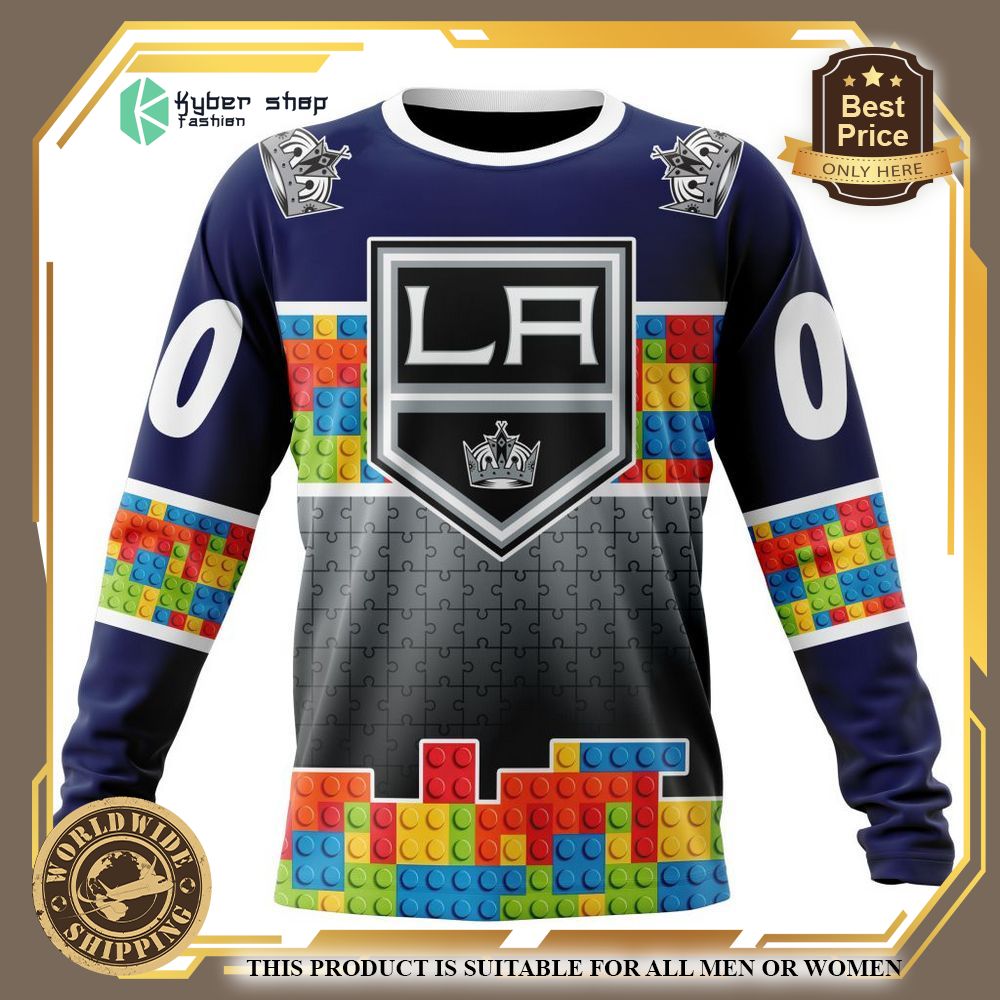 Personalized Los Angeles Kings Autism Awareness Shirt, Hoodie 6 personalized los angeles kings autism awareness shirt hoodie 6