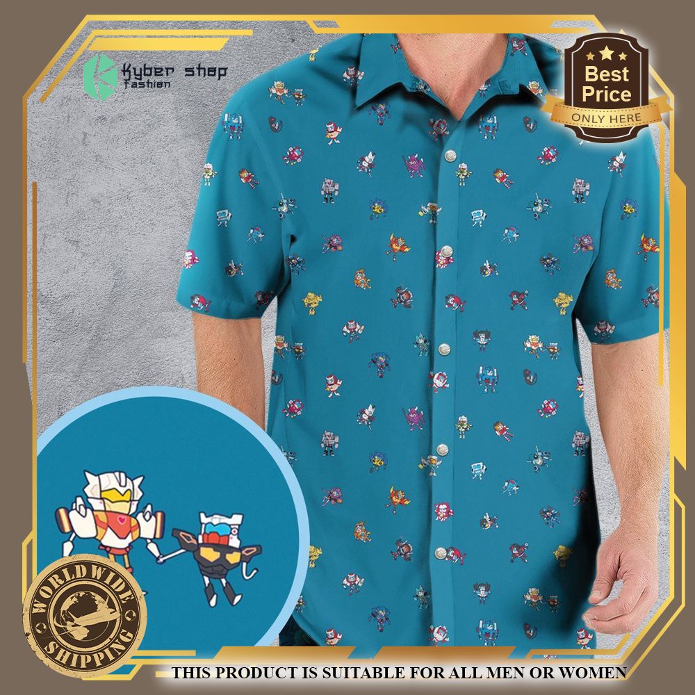 transformers characters pattern hawaiian shirt 4 1