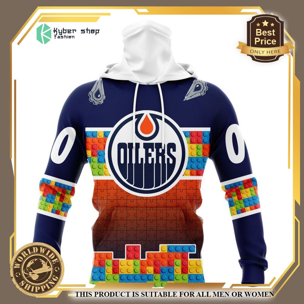 Personalized Edmonton Oilers Autism Awareness Shirt, Hoodie 4 personalized edmonton oilers autism awareness shirt hoodie 4
