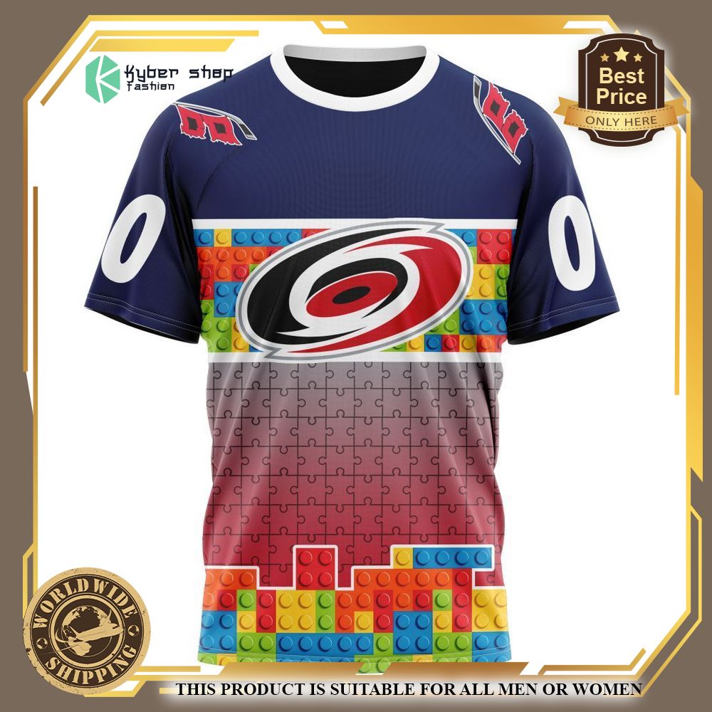 Personalized Carolina Hurricanes Autism Awareness Shirt, Hoodie 8 personalized carolina hurricanes autism awareness shirt hoodie 8
