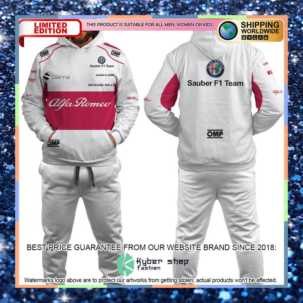 Alfa Romeo Sauber F1 Team Hoodie and Long Pants 9 alfa romeo sauber f1 team hoodie long pants 2 603