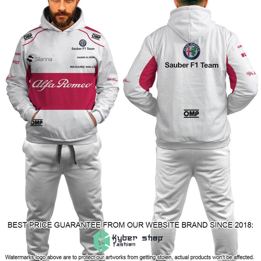 alfa romeo sauber f1 team hoodie long pants 2 685