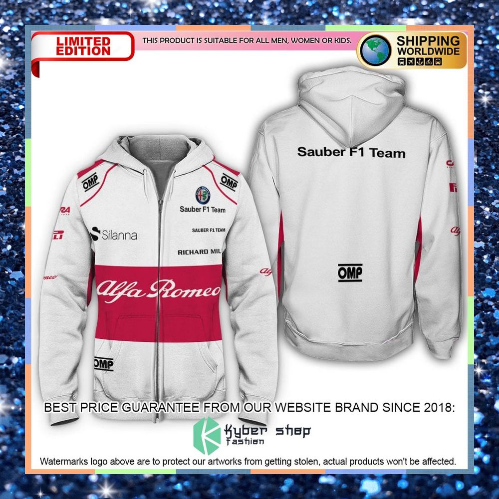 Alfa Romeo Sauber F1 Team Hoodie and Long Pants 11 alfa romeo sauber f1 team hoodie long pants 4 559