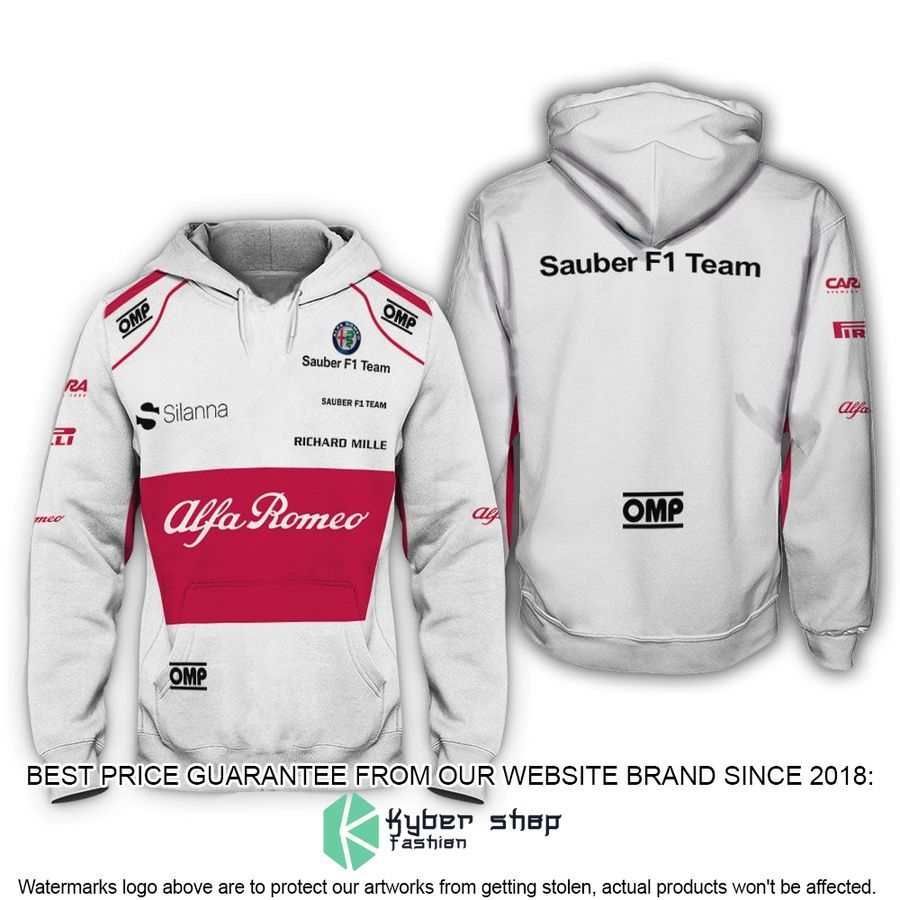 Alfa Romeo Sauber F1 Team Hoodie and Long Pants 6 alfa romeo sauber f1 team hoodie long pants 6 498