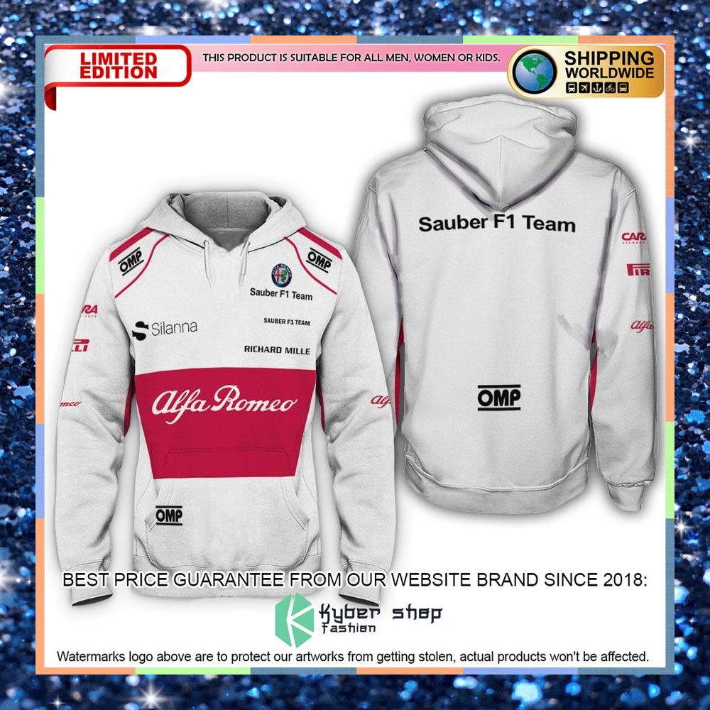 Alfa Romeo Sauber F1 Team Hoodie and Long Pants 13 alfa romeo sauber f1 team hoodie long pants 6 856