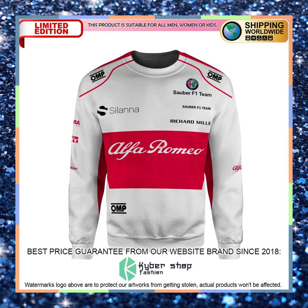 Alfa Romeo Sauber F1 Team Hoodie and Long Pants 14 alfa romeo sauber f1 team hoodie long pants 7 68
