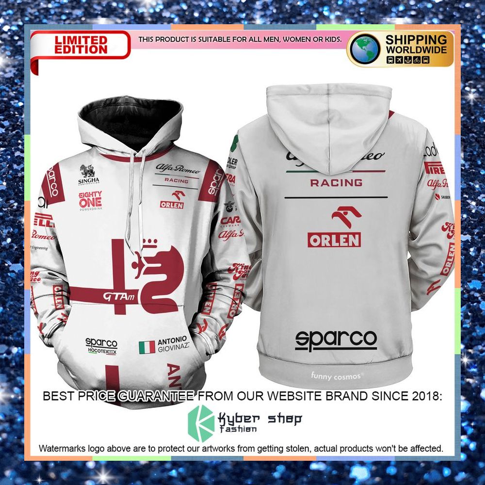 Antonio Giovinazzi Formula 1 Hoodie and Long Pants 8 antonio giovinazzi formula 1 hoodie long pants 1 168