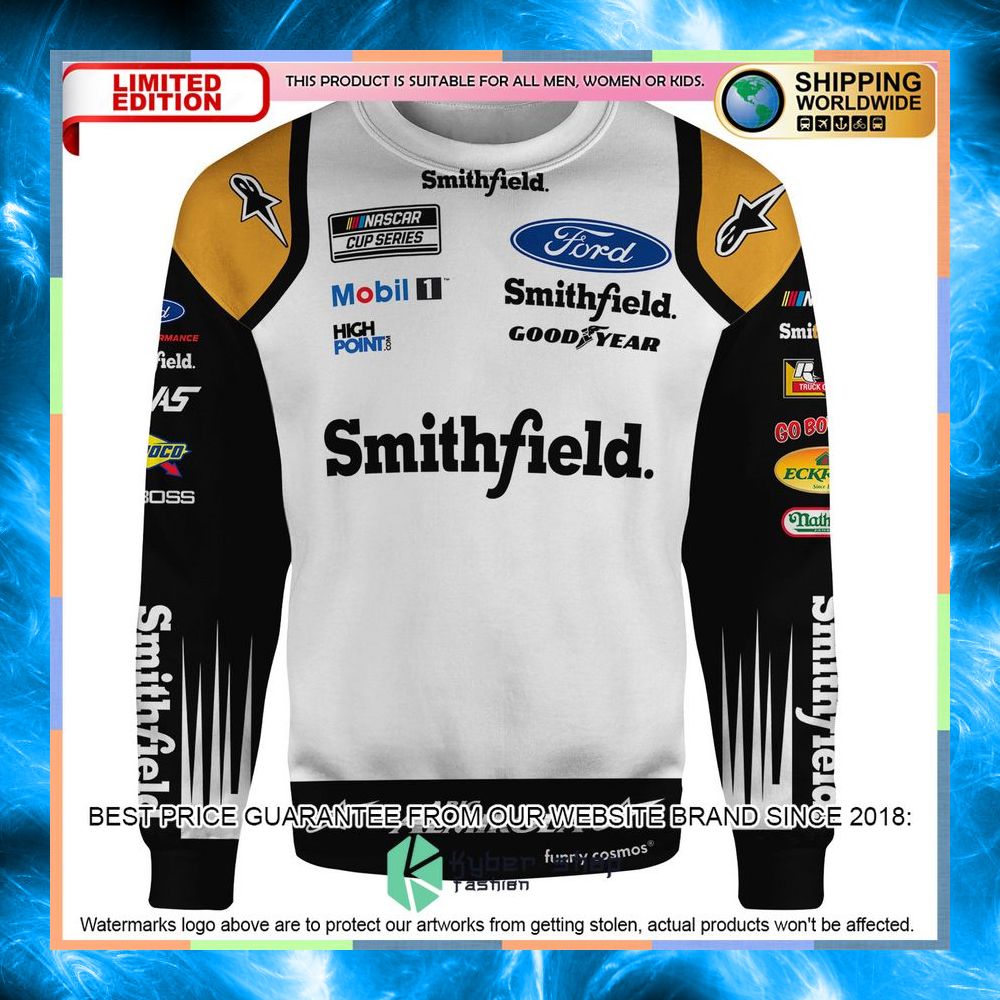 Aric Almirola Nascar 2022 Smithfield Racing Hoodie, Sweatpant 11 aric almirola nascar 2022 smithfield racing hoodie sweatpant 5 258