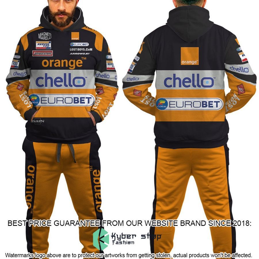 arrow grand prix international team formula one hoodie long pants 2 955