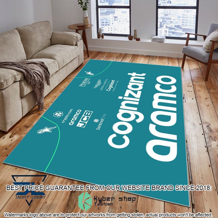 aston martin cognizant f1 team rug 2 685