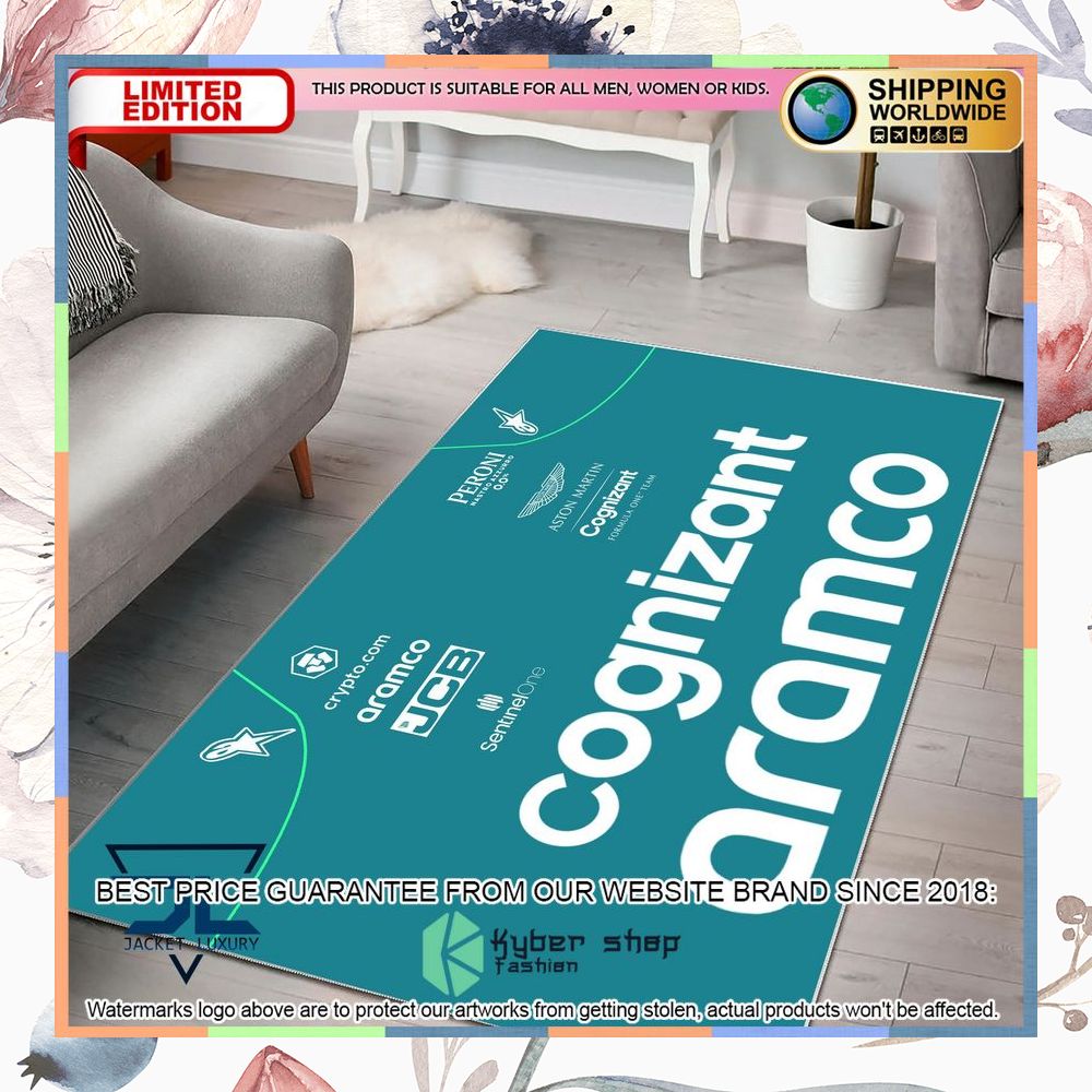 Aston Martin Cognizant F1 Team Rug 9 aston martin cognizant f1 team rug 3 525