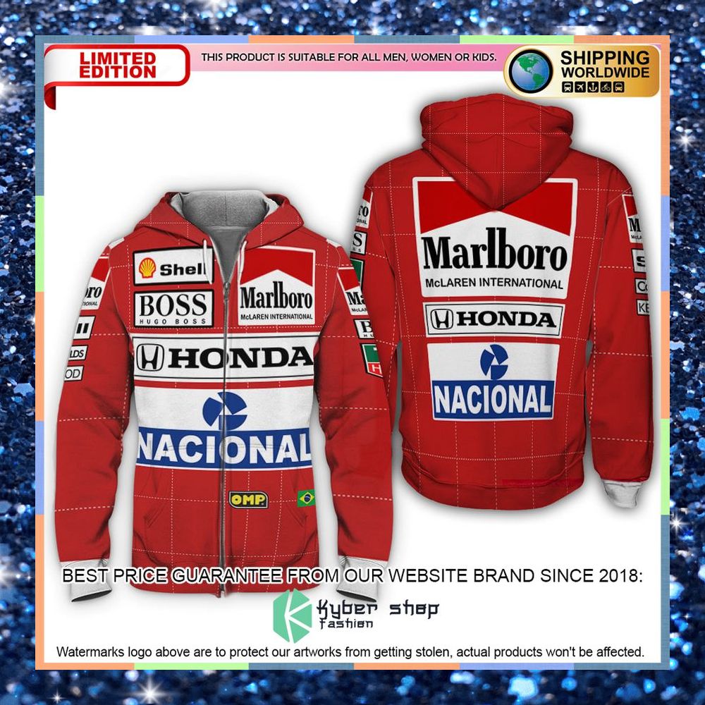 Ayrton Senna Mclaren Team Formula One Grand Prix Apparel Hoodie and Long Pants 10 ayrton senna mclaren team formula one grand prix apparel hoodie long pants 4 673