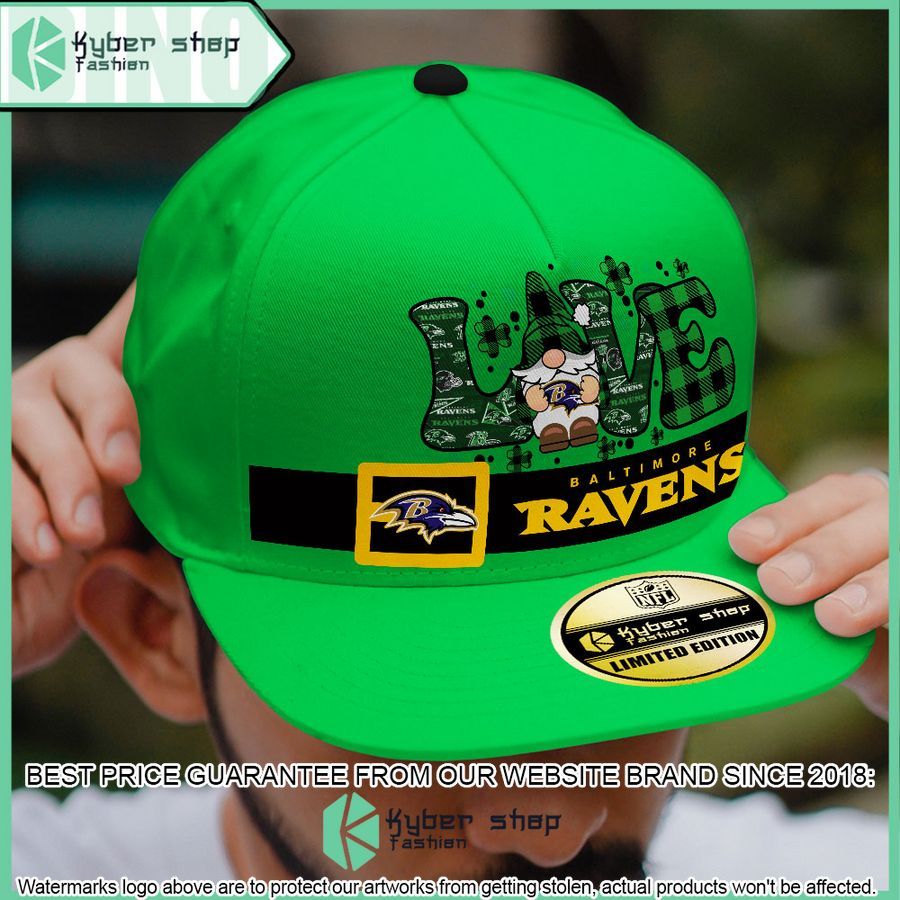baltimore ravens st patrick day cap hat 1 875