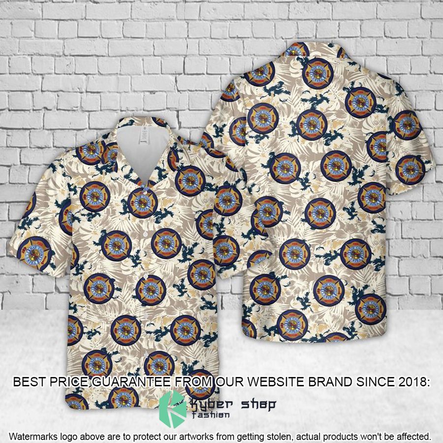 bay county fire rescue logo hawaiian shirt 1 185