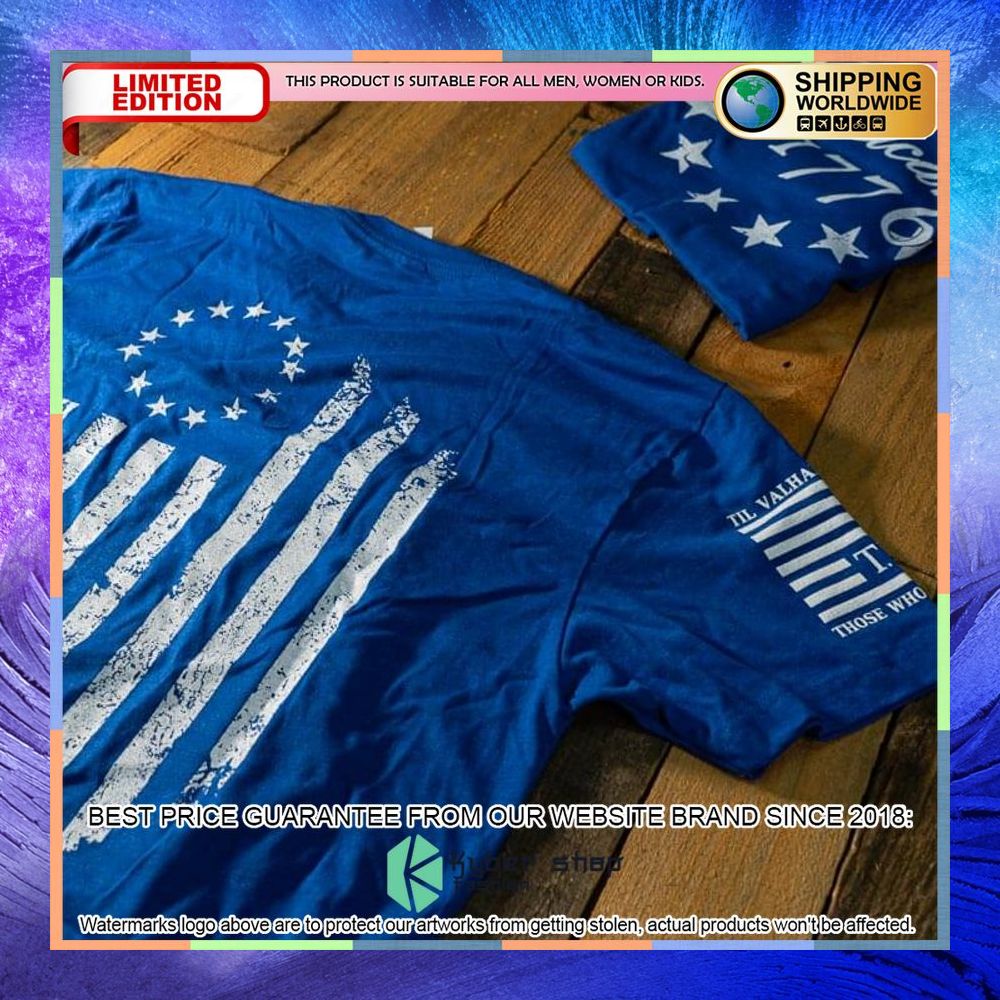 Betsy Ross American since 1776 3D T-Shirt 11 betsy ross american since 1776 3d t shirt 4 749