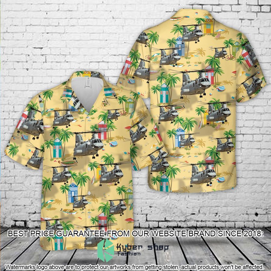 boeing vertol ch 46e sea knight buno 156471 knightriders hawaiian shirt 1 218