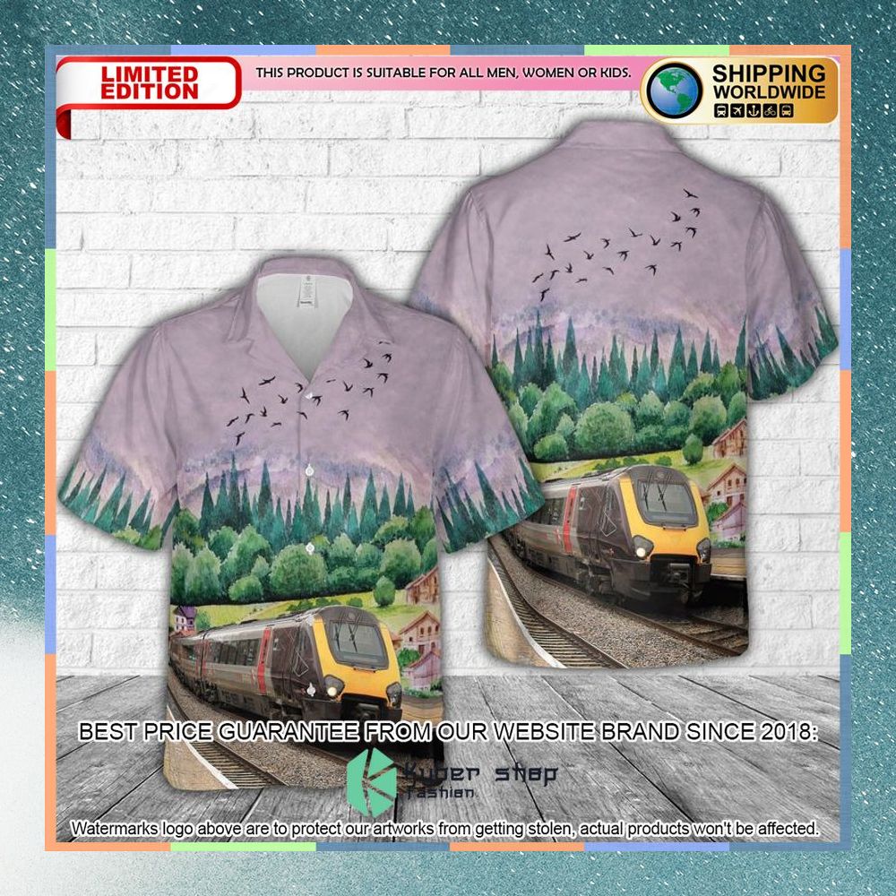 British Rail Diesel Multiple Unit Classes Class 221 Super Voyager Hawaiian Shirt 3 british rail diesel multiple unit classes class 221 super voyager hawaiian shirt 1 982