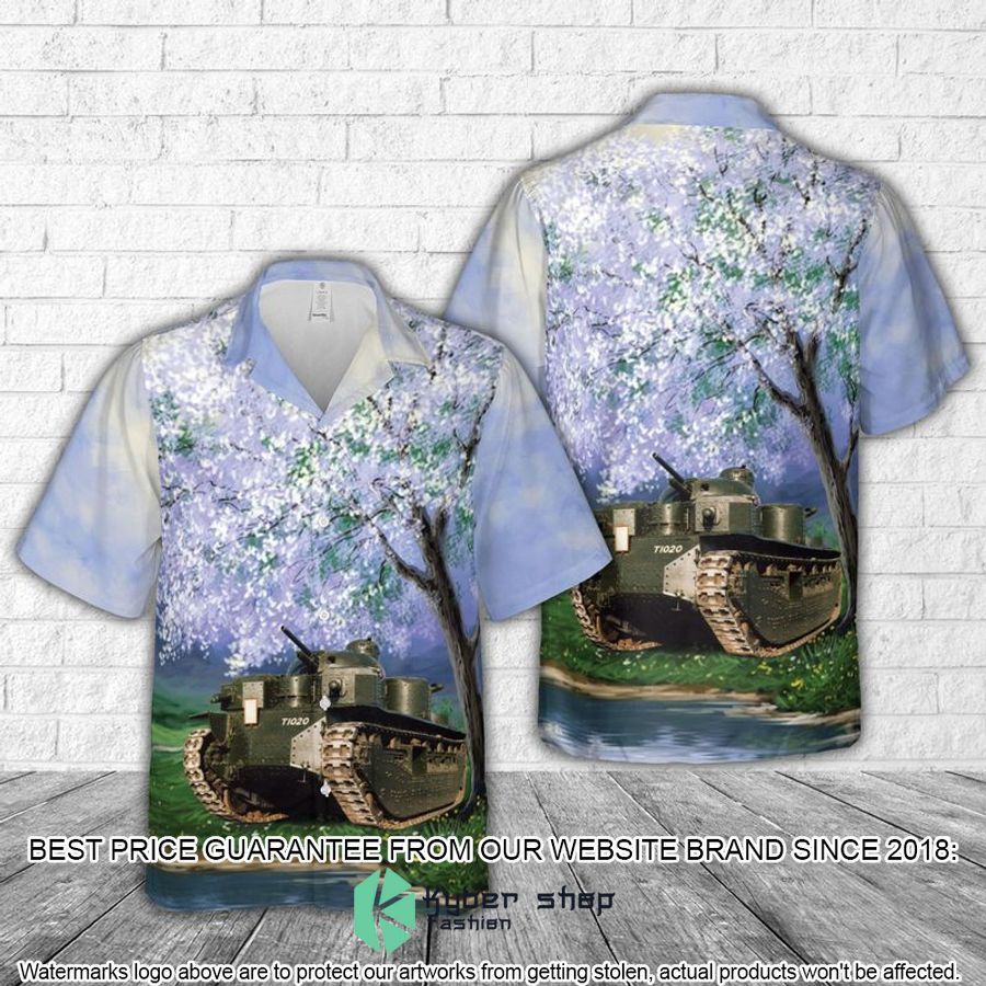 british vickers a1e1 independent super heavy multi turreted tank hawaiian shirt 1 644