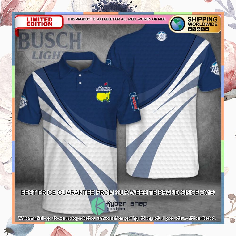busch light golf master tournament polo shirt 1 279