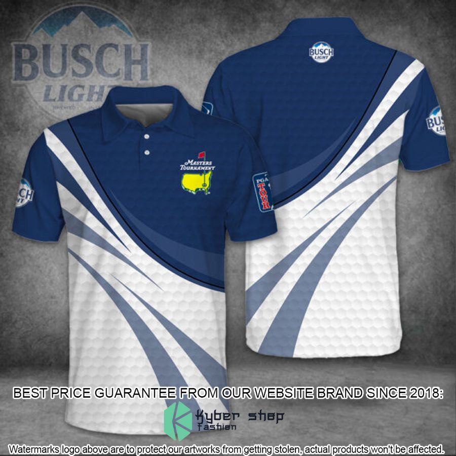 busch light golf master tournament polo shirt 1 283