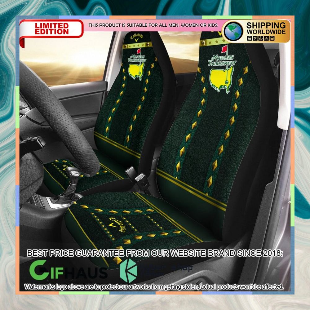 Callaway Masters Tournament Car Seat Cover 3 callaway masters tournament car seat cover 1 68
