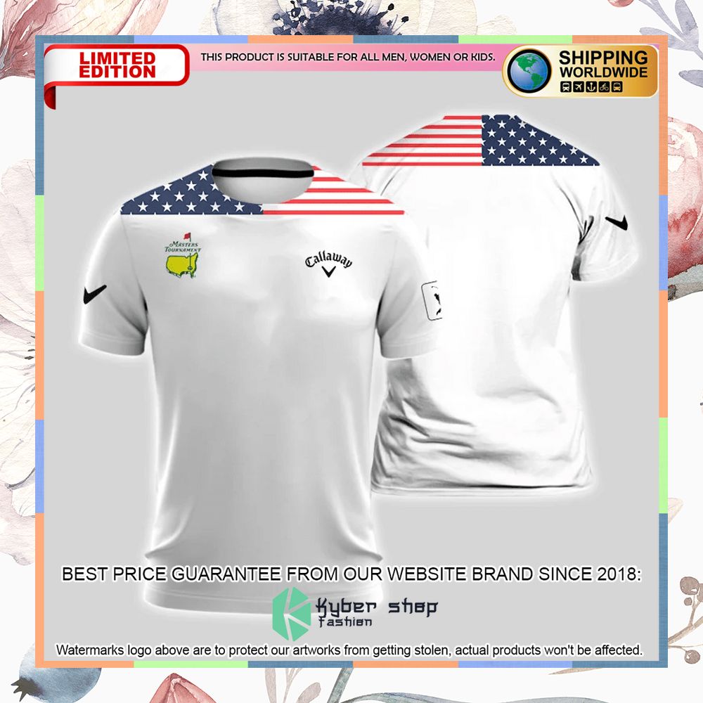 Callaway Masters Tournament US Flag Shirt, Hoodie 8 callaway masters tournament us flag shirt hoodie 4 95