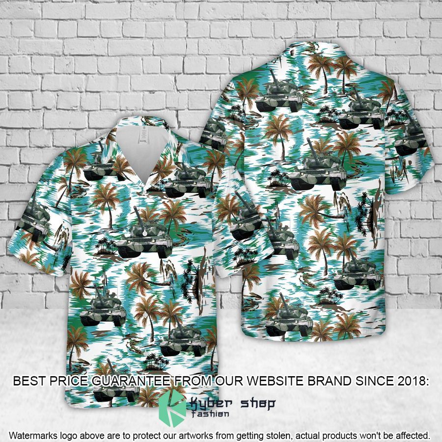 canadian army leopard 1 hawaiian shirt 1 479
